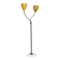 Mid-Century Yellow Floor Lamp, Italy, 1960s