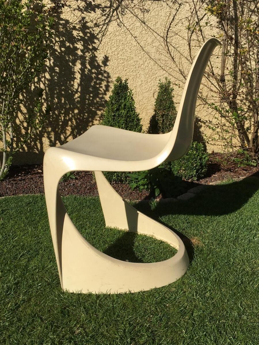 Pair of vintage cado chairs Steen Ostergaard - 1970