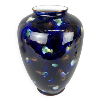 1970's Cobalt Porcelain Vase by Wallendorf, Germany
