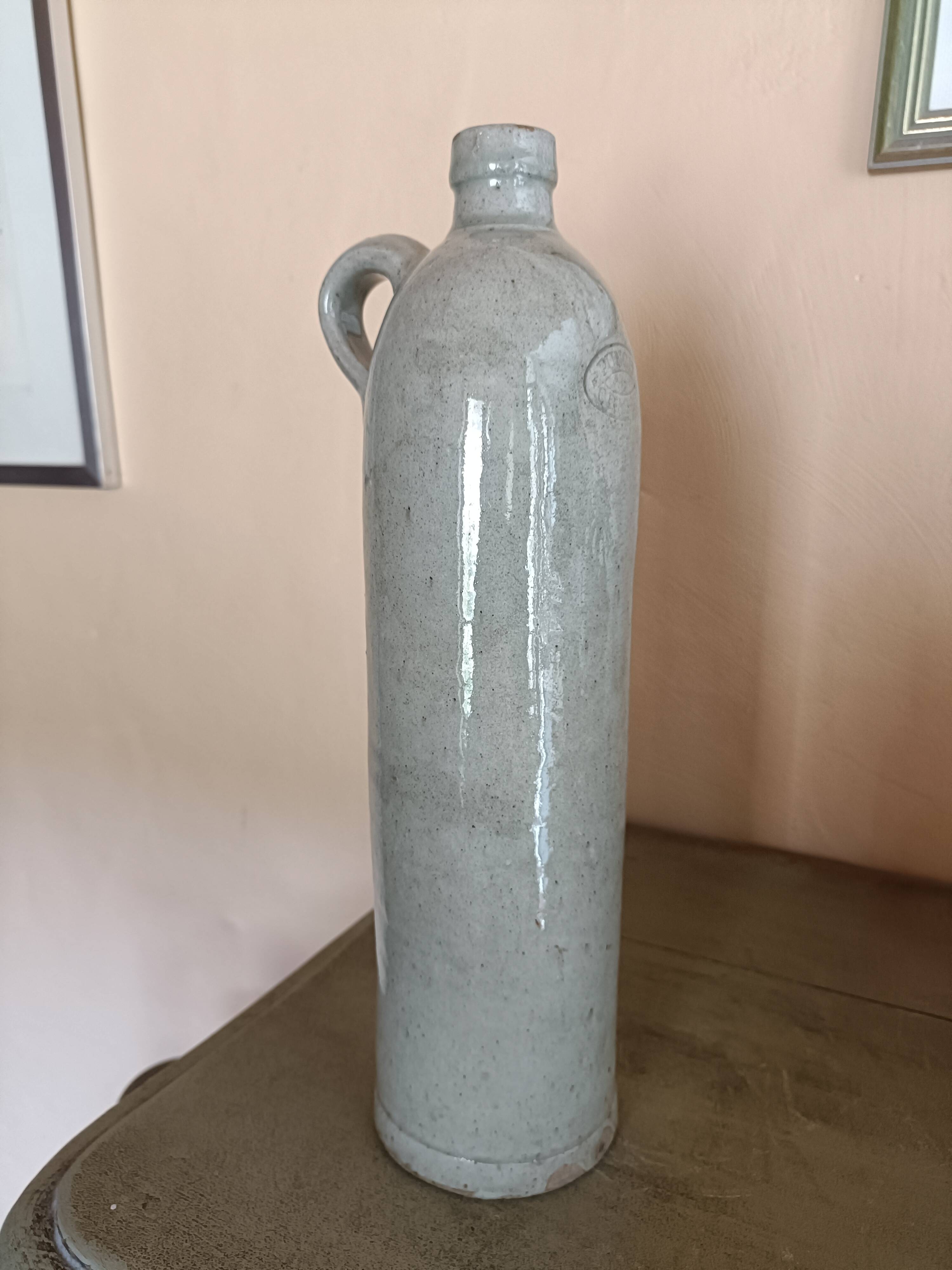 Grassot stoneware punch bottle