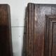Paire de portes en bois sculpté en chêne