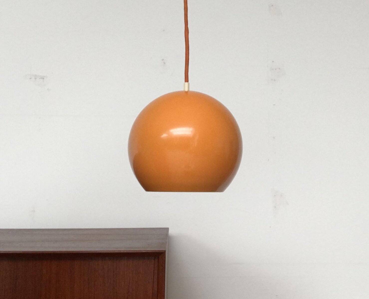 Topan pendant lamps by Verner Panton for Louis Poulsen, 1970s, set of 2