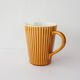 Set of Ceramic Tea Cups and Milk Jug by Secla, 1970's
