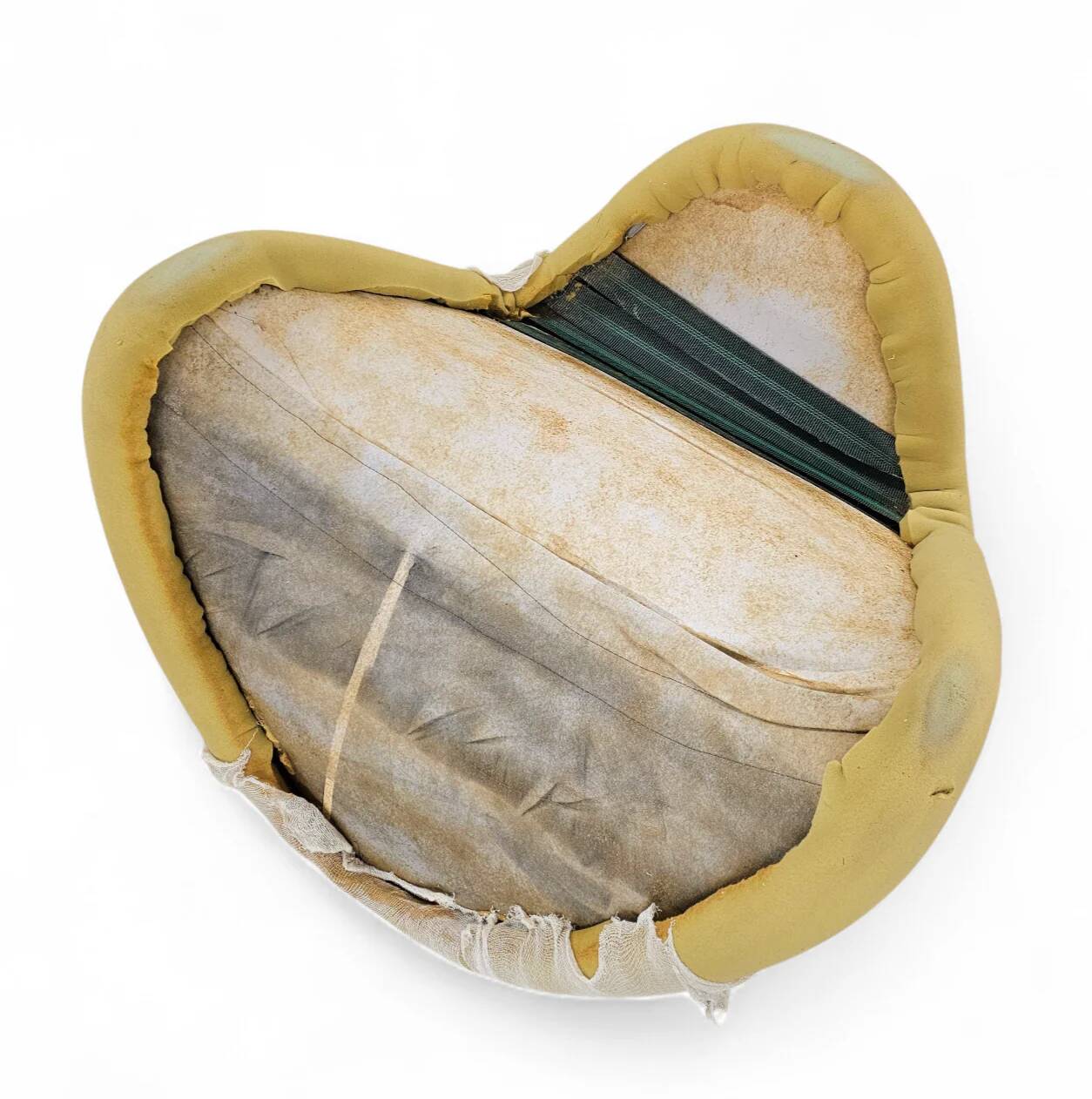 Tongue F577 lounge chair by Pierre Paulin for Artifort / iron frame / 1970s / vintage condition / first edition