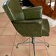 Fauteuil de coiffeur pivotant vintage