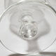 6 Lalique stamped glasses