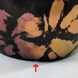 Lampe de table en céramique glamour, années 1980