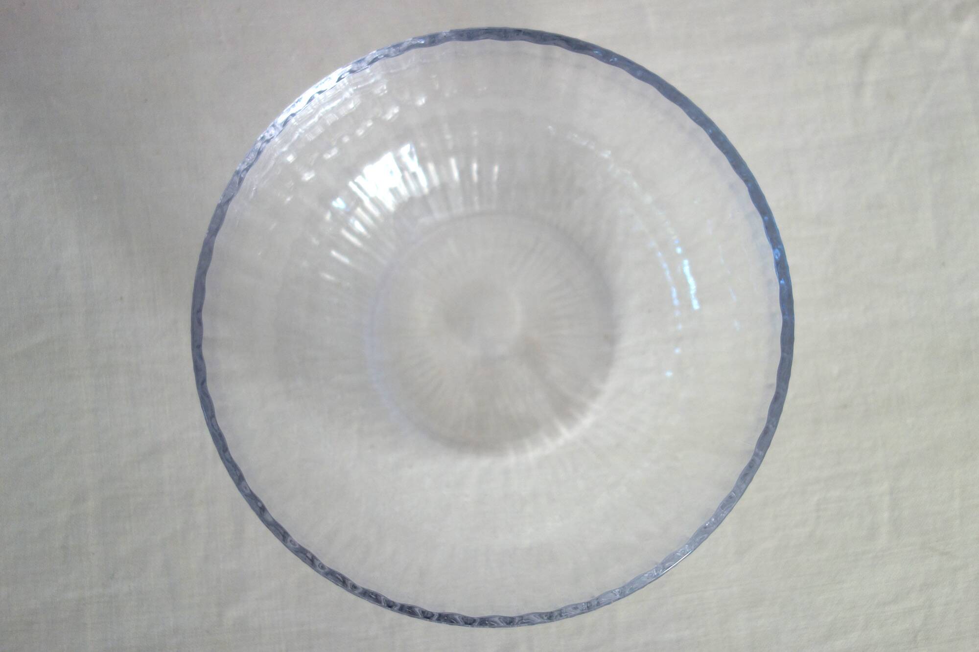 Crystal fruit salad service from Sèvres