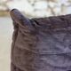 Togo aubergine corner armchair by Michel Ducaroy for Ligne Roset