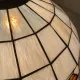 Stained glass pendant