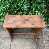 Wood bench