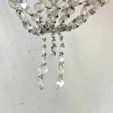 Early 20th century chandelier in bohemian crystal