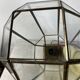 Lampe en laiton et verre