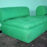 Modular sofa, Italy, 1980s, set of 2
