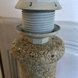 Vintage stone lamp