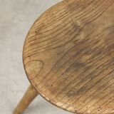 Tabouret en bois ancien