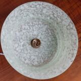 Vintage glass suspension Clichy