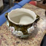 Barbotine pot cover