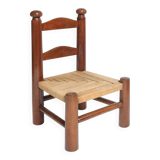 Brutalist chair in the style of Charles Dudouyt.