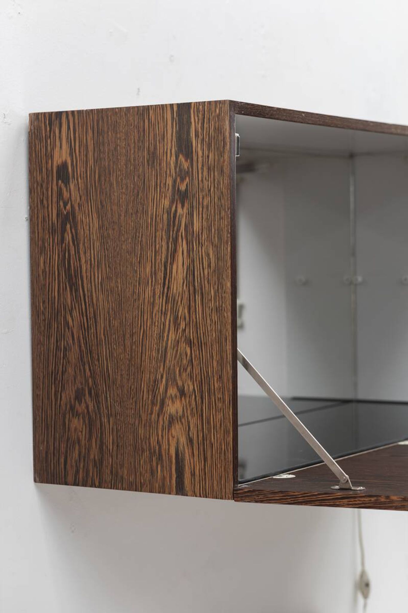 Banz Bord wall cabinet in wengé, the Netherlands, 1970s