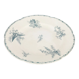 Large plate or serving dish Terre de fer Grand Dépôt E.Bourgeois