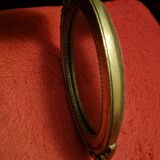 Petit miroir bois doré sculpté