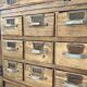 Comptoir, îlot central, meuble de métier multi-tiroirs