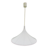Suspension design trompette blanche, années 60/70