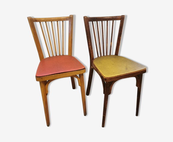 Paire de chaises baumann