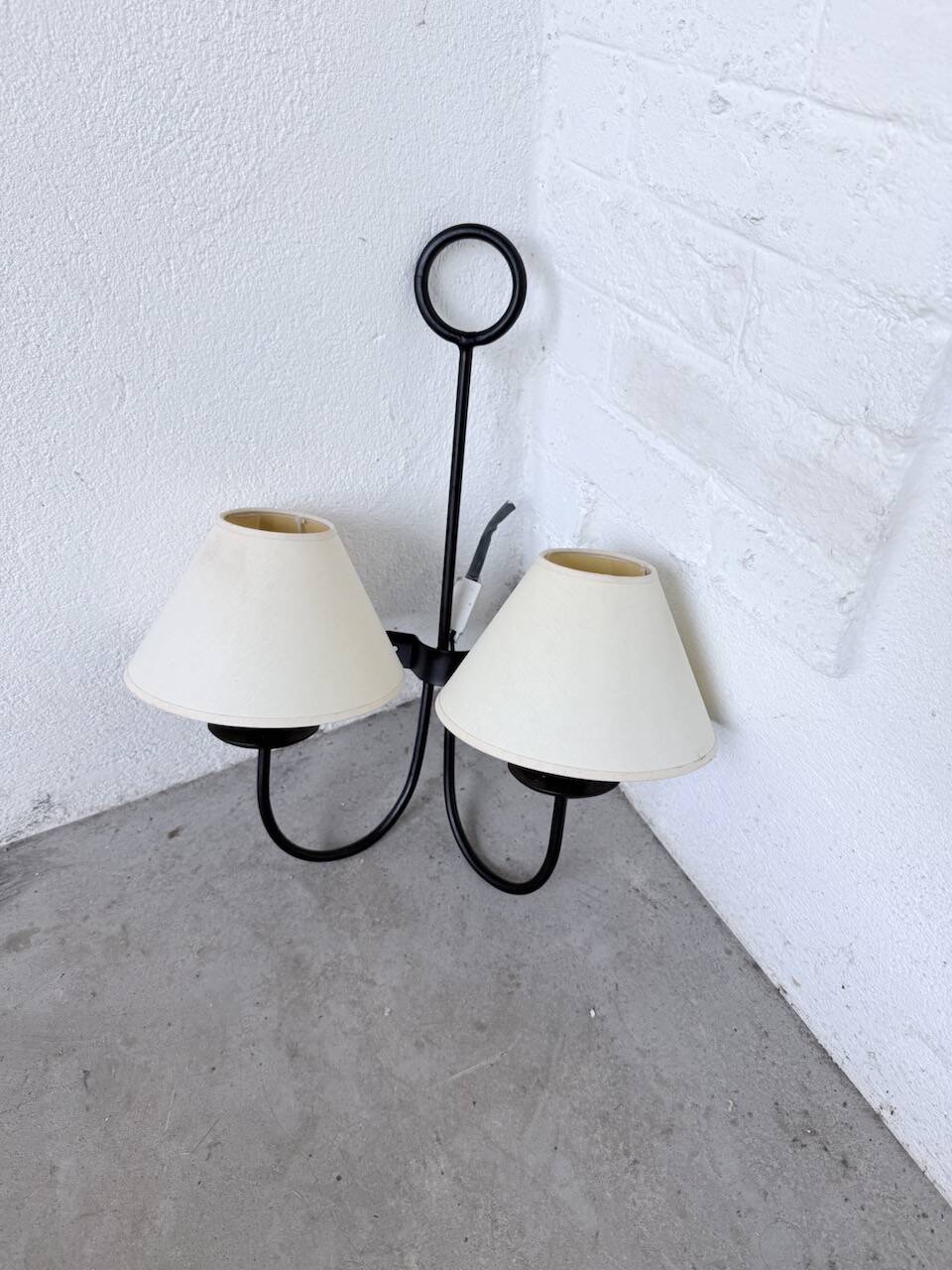 Applique double feux royère