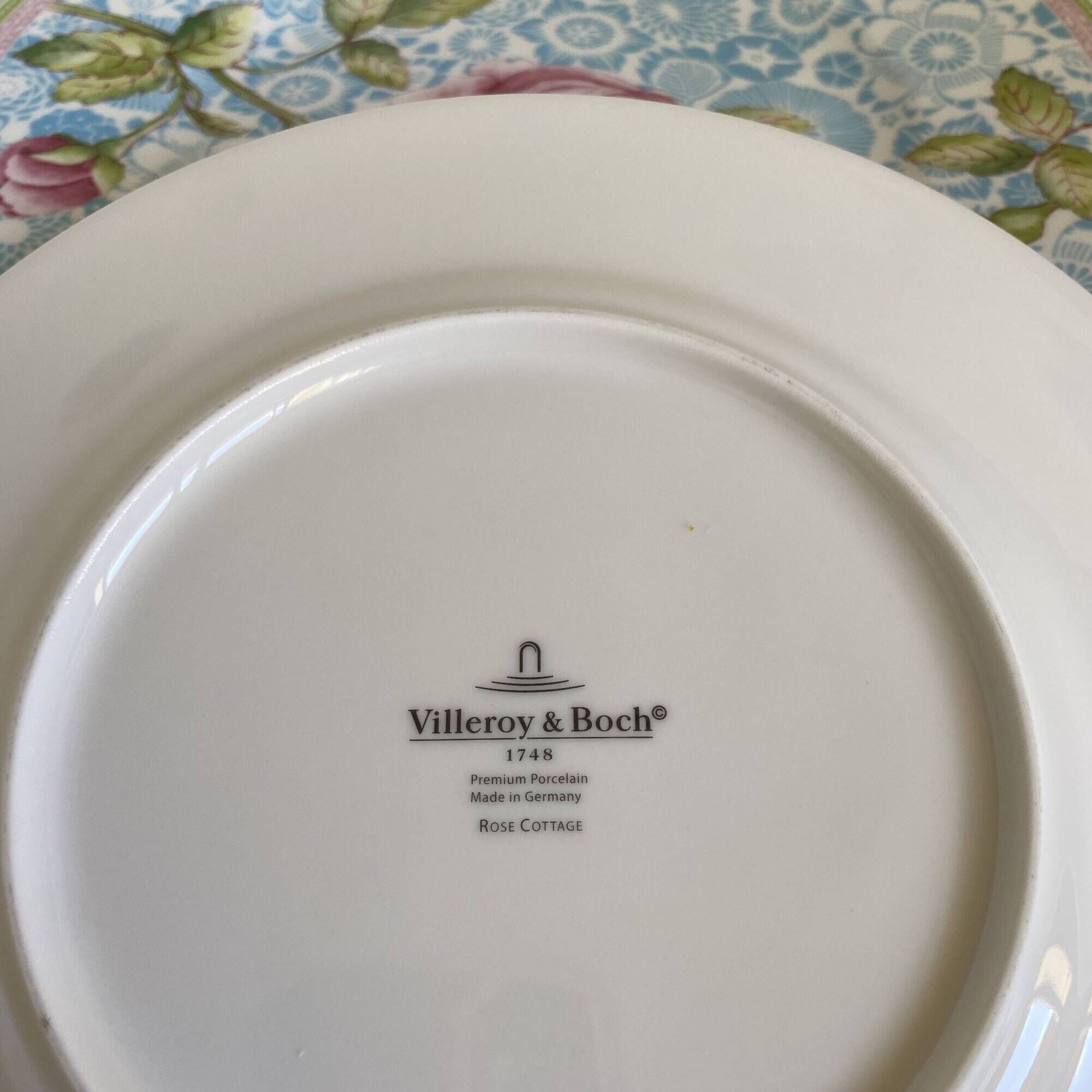 Rose Cottage dessert plates by Villeroy & Boch