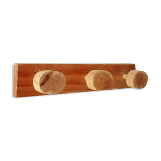 Vintage wall coat rack