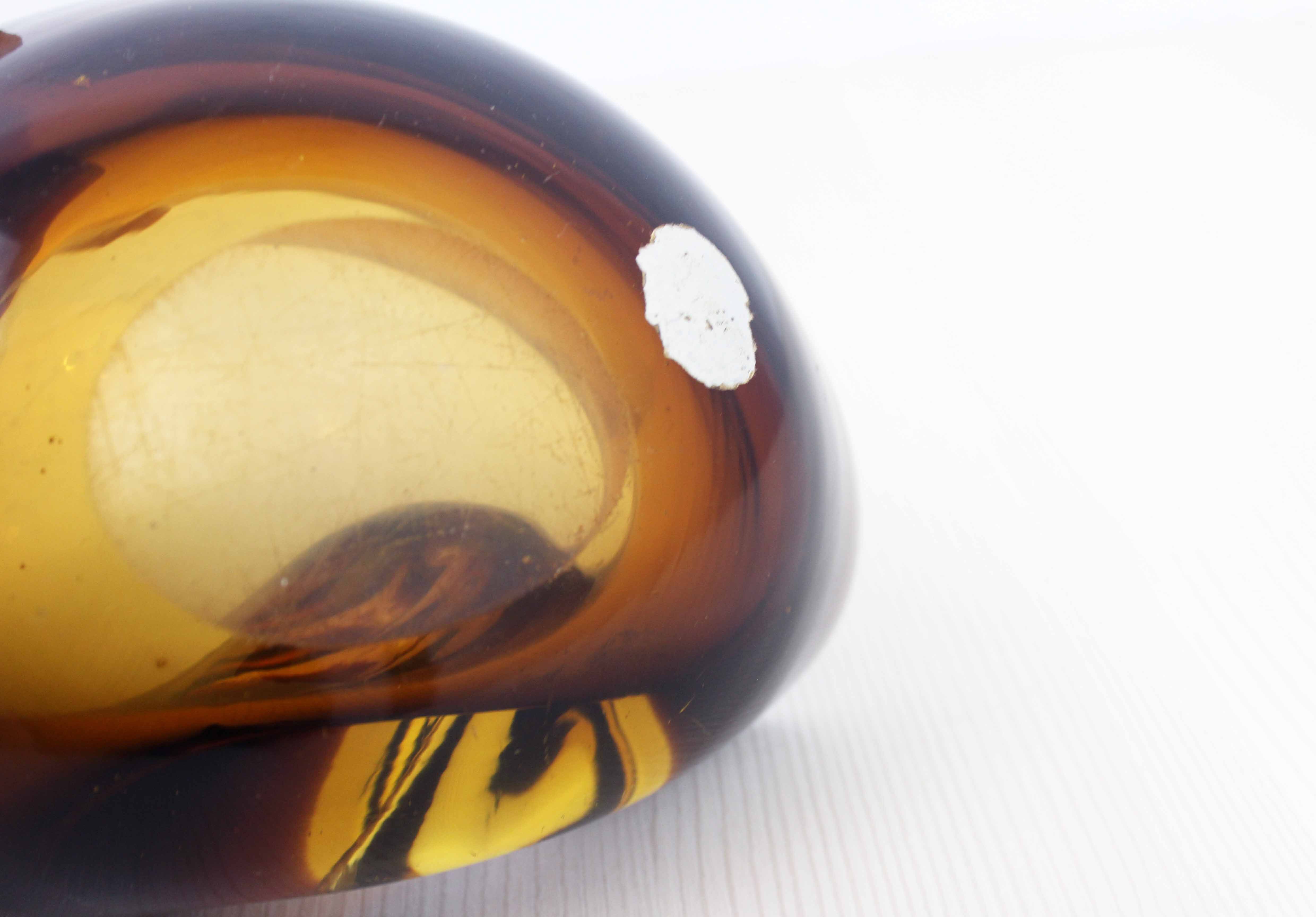 Murano glass ashtray