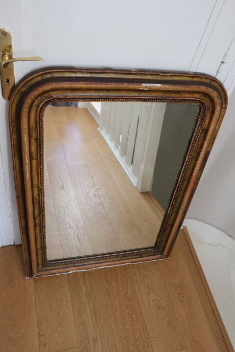 Old golden mirror 105x77cm