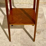 Art Deco Walnut Side Table