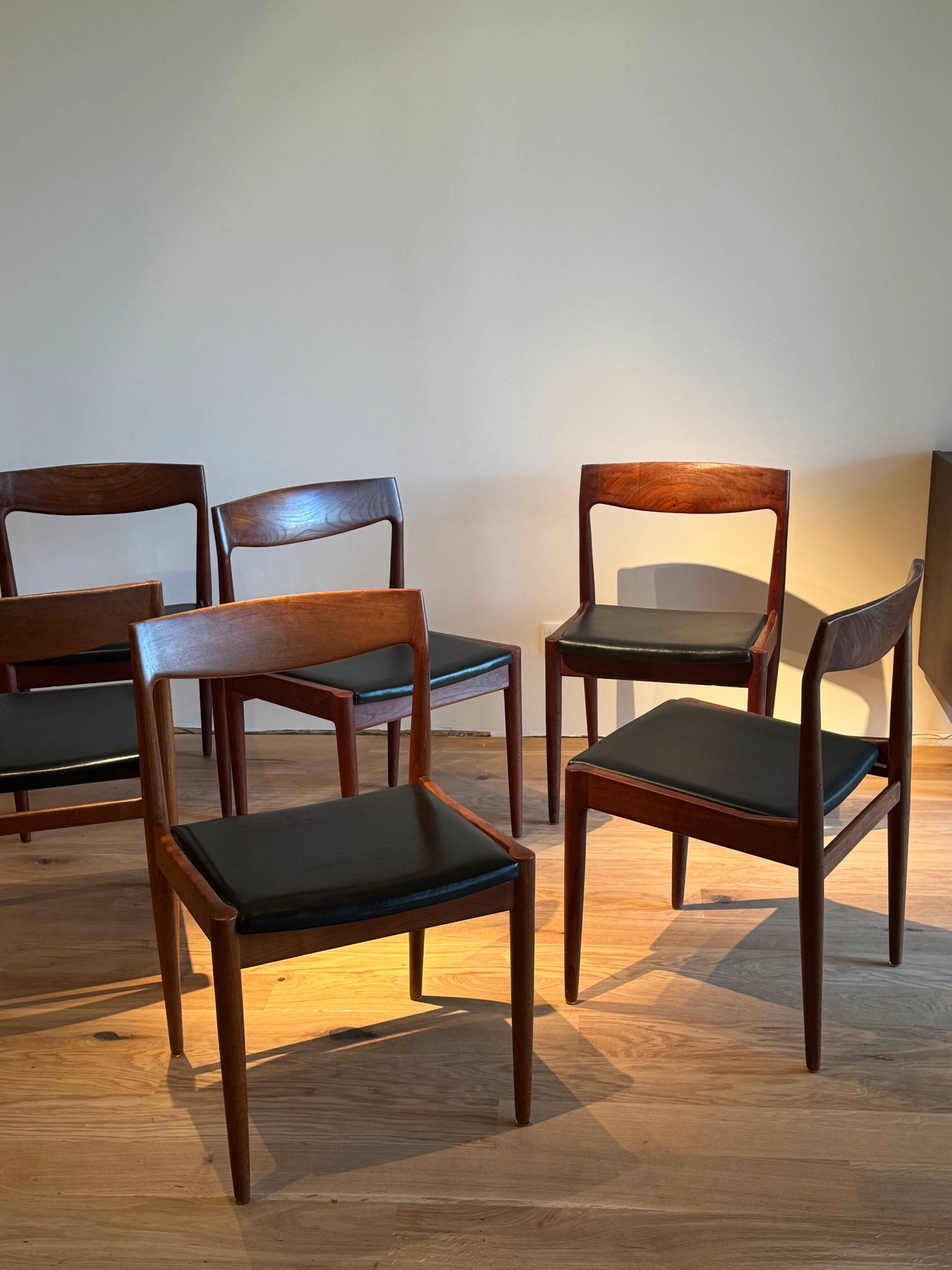 Vintage Scandinavian chair "Jytte" H.W Klein for Bramin Møbler (2 available)