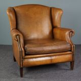 Sheepskin armchair