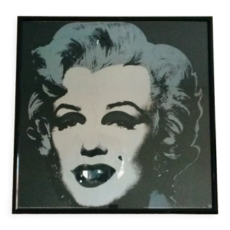 Andy WARHOL : large screenprint " Marilyn " (65 x 65). Pop Art. 