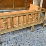 Corner bench and incorporated floor lamp guillerme et chambron