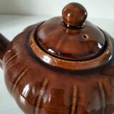 Chinese pumpkin shaped teapot