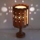 Vintage Scandinavian wooden lamp 1970