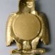 Witch's eye mirror, owl, key ring, 60s