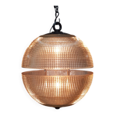 Holophane half-sphere suspension