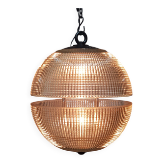 Holophane half-sphere suspension