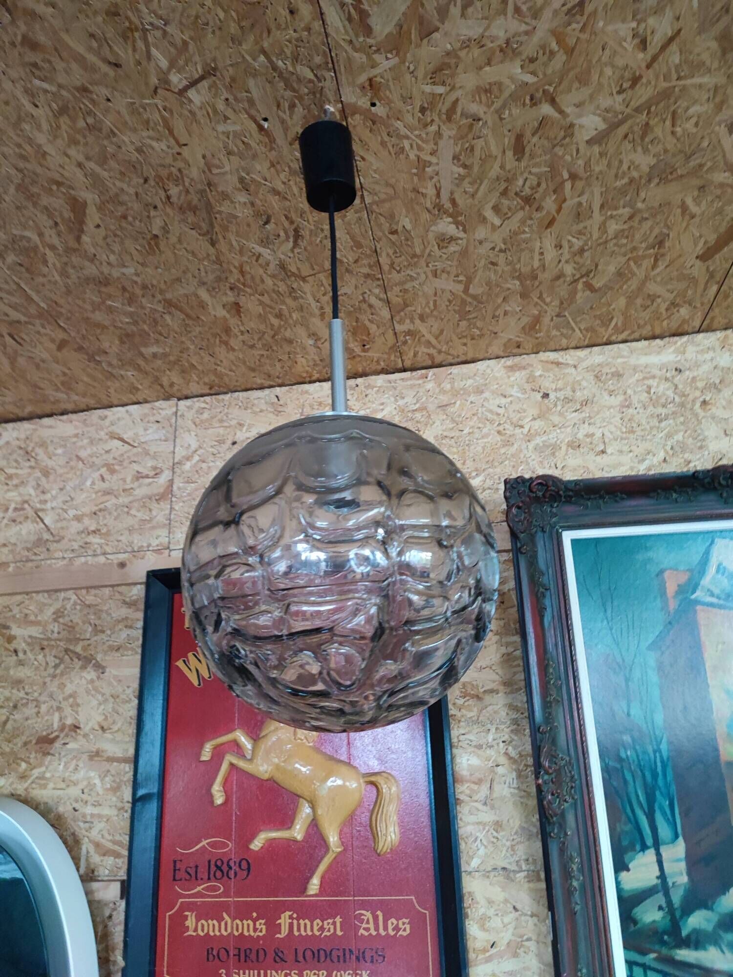 Murano glass pendant light