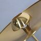 Onos 55 Pendant Light Counterweight Polished Brass by Florian Schulz