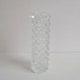 Vintage Glass Vase by Pavel Pánek for Sklo Union Libochovice, 1970's.