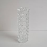 Vintage Glass Vase by Pavel Pánek for Sklo Union Libochovice, 1970's.