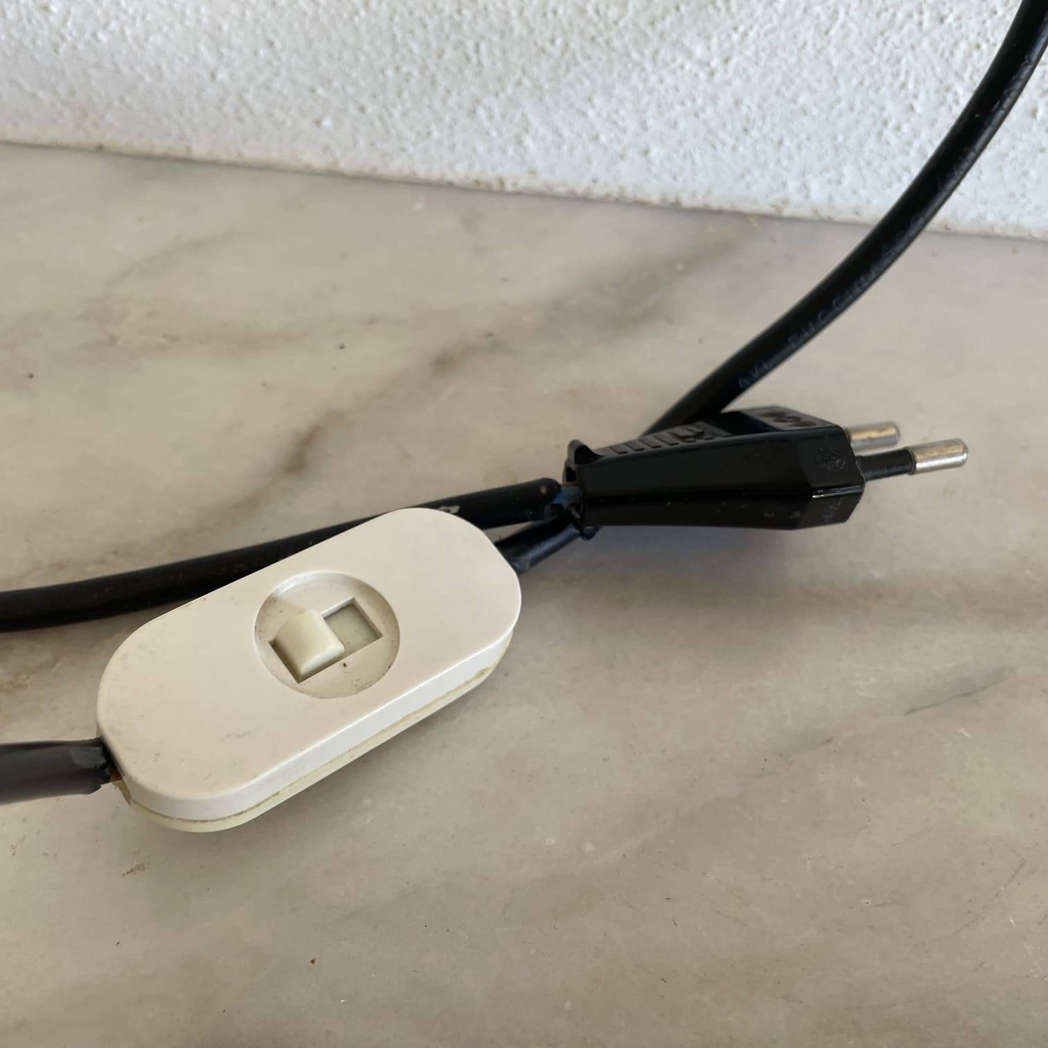 Italian Space Age Clamp spotlight