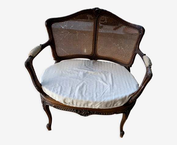 Banquette banc traditionnel classique bois sculpté